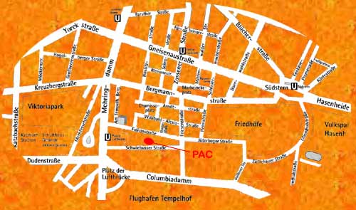 Pac Lageplan