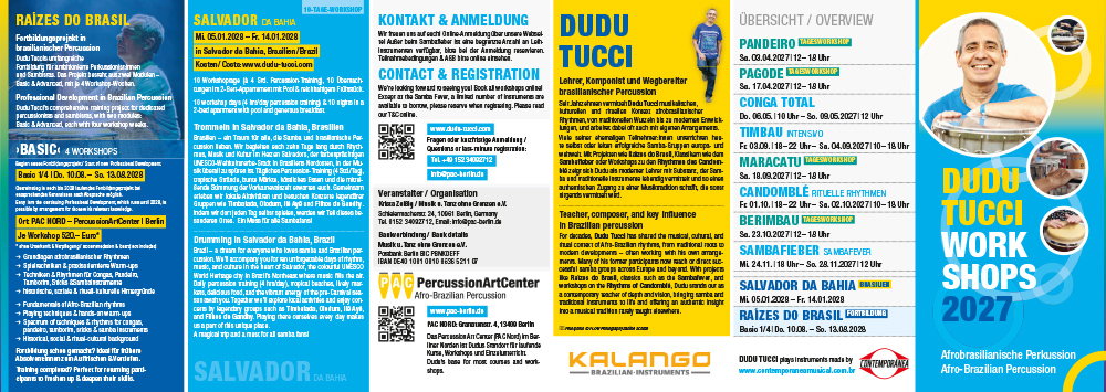 Dudu Tucci Workshops